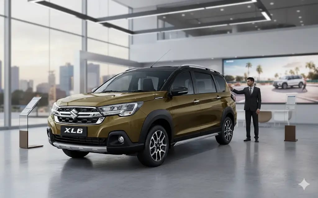 Maruti XL6 Taxi – Premium 6 Seater MPV for Delhi to Jaipur One Way Cab Service